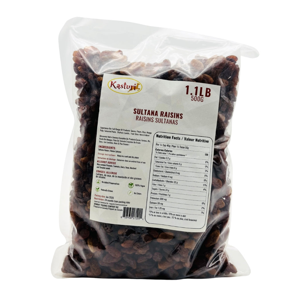 Kasturi Sultana Raisins