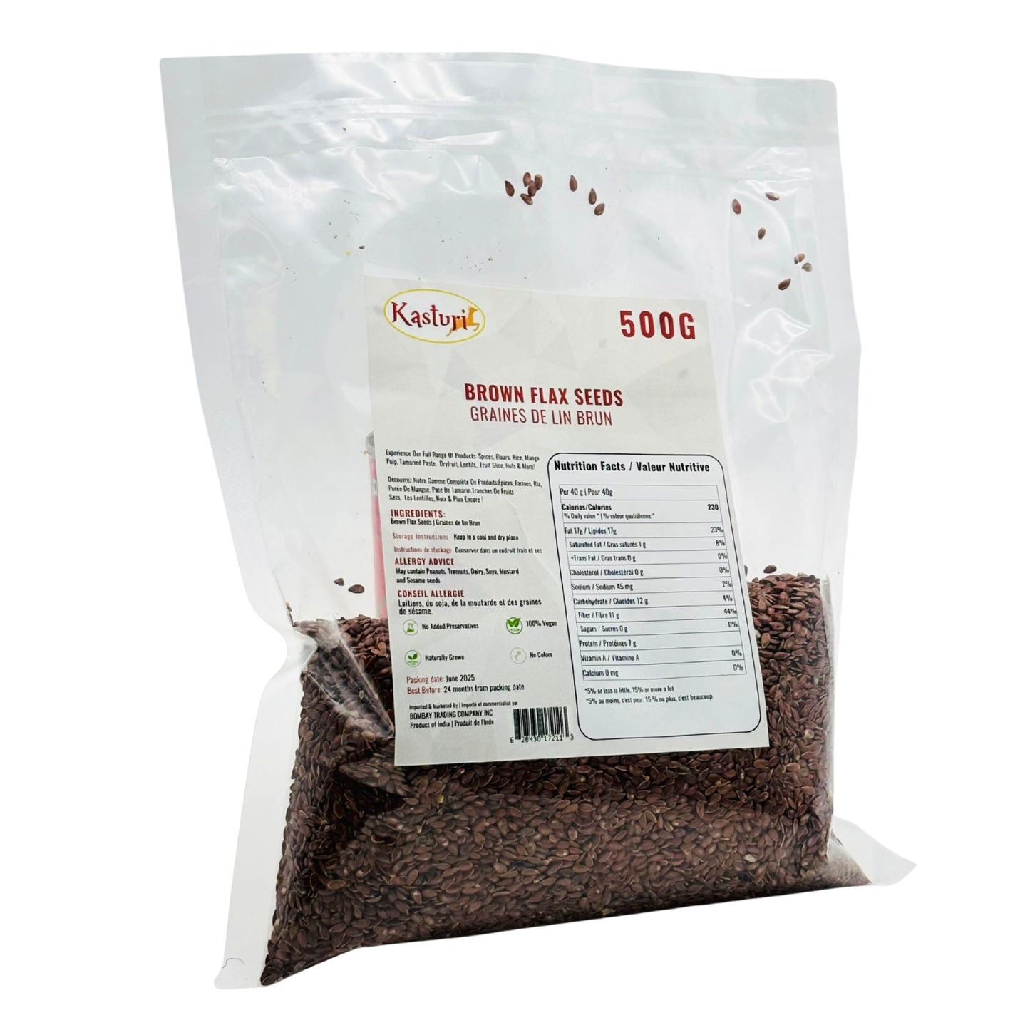 Kasturi Brown Flax Seeds β Raw, Natural & Nutritious Superfood