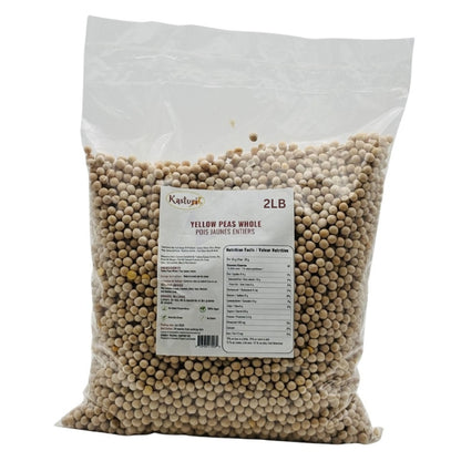 Kasturi Yellow Peas Whole, Non-GMO, Vegan