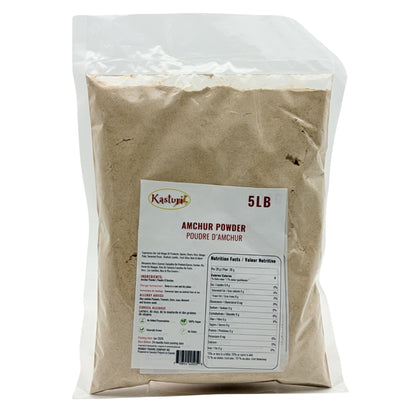 Kasturi Amchur Powder – 5 lbs | Tangy, Natural Indian Spice for Curries, Chutneys & Marinades