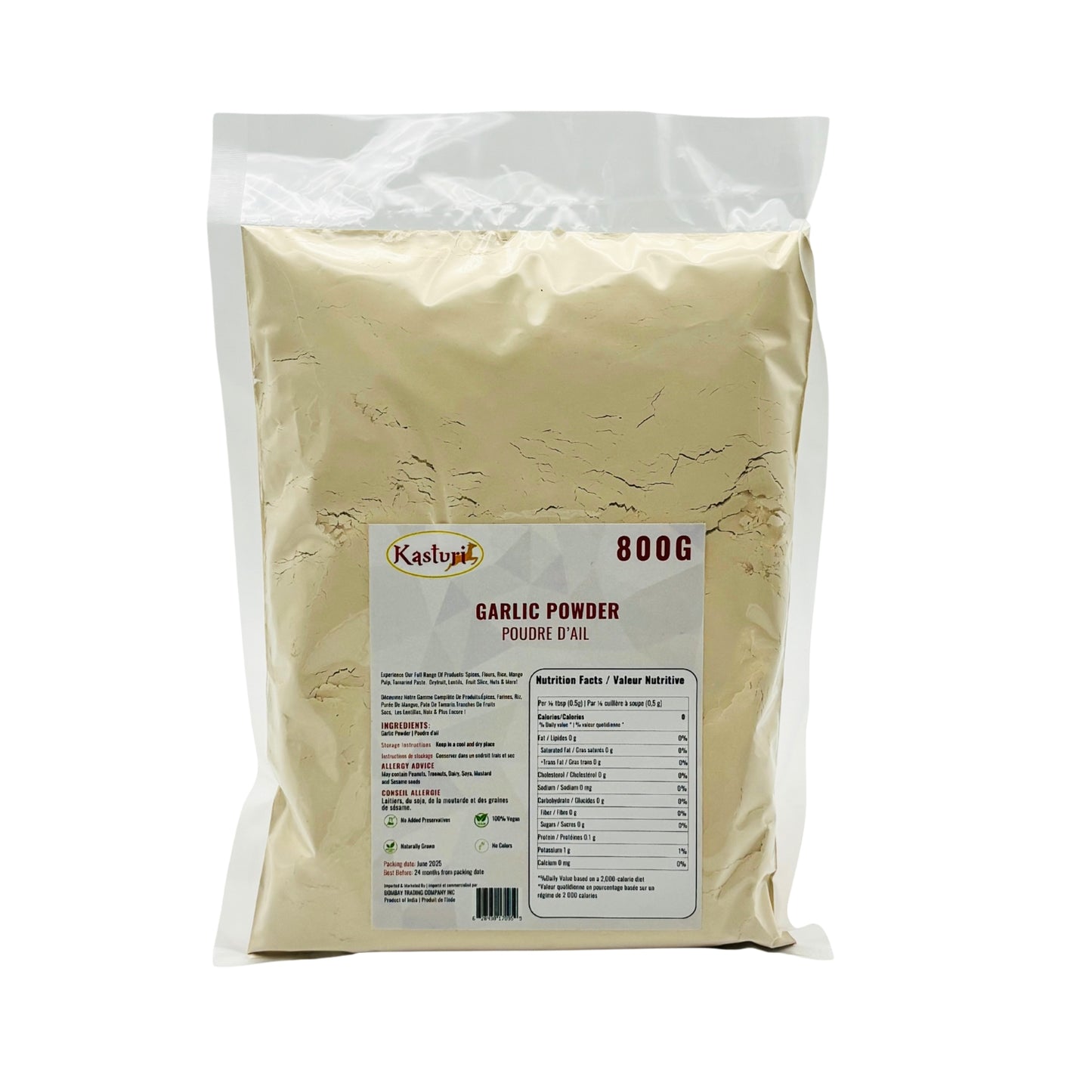 Kasturi Garlic Powder | Non-GMO, Vegan, Kosher
