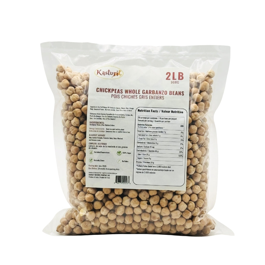 Kasturi Chickpeas Kabuli Chana Garbanzo