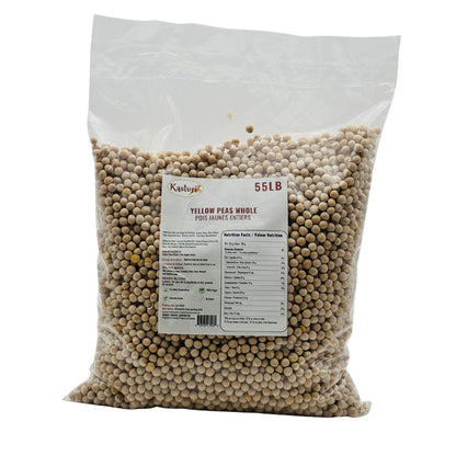 Kasturi Yellow Peas Whole, Non-GMO, Vegan