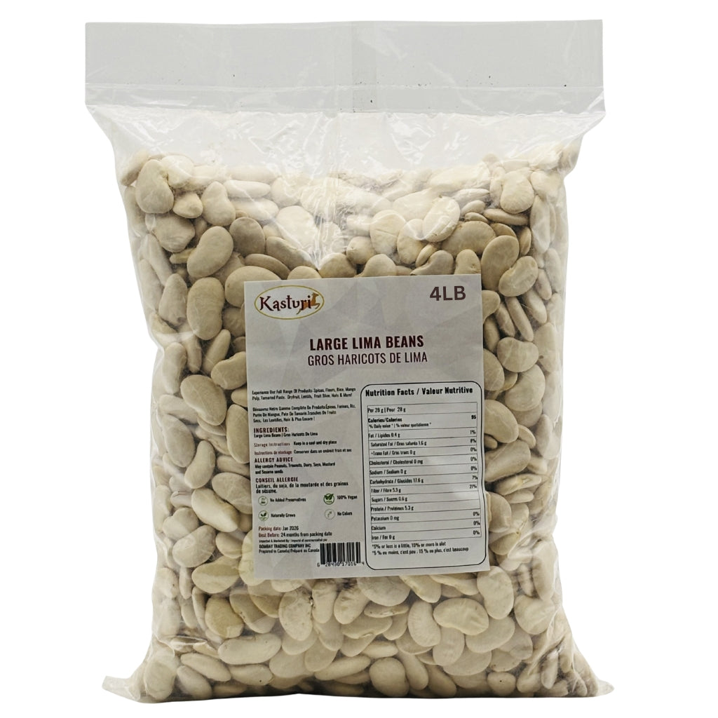 Kasturi Large Lima Beans – Premium Butter Beans