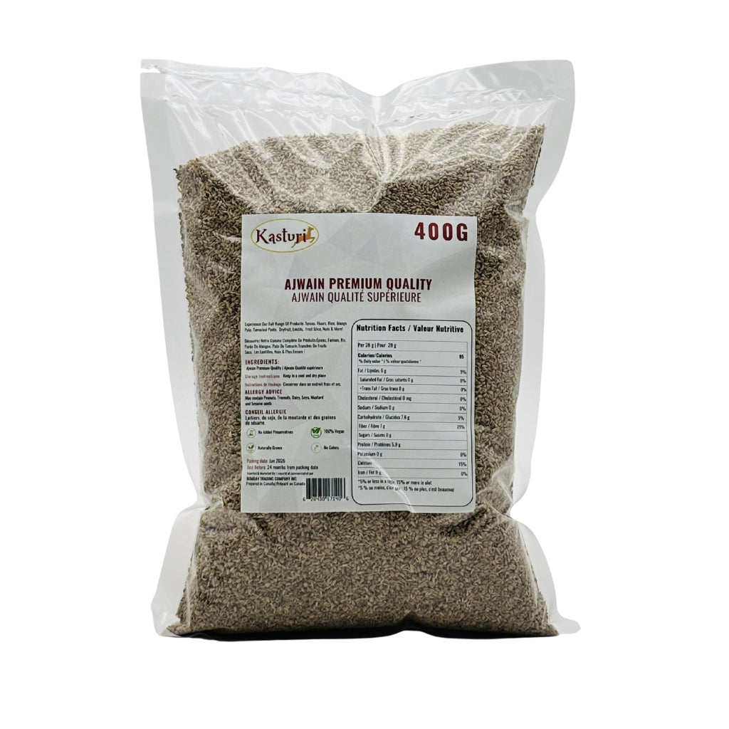 Kasturi Premium Ajwain – Pure Natural Carom Seeds