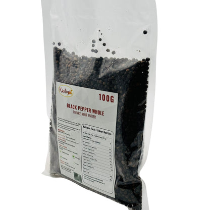 Kasturi Black Peppercorns – Premium Whole
