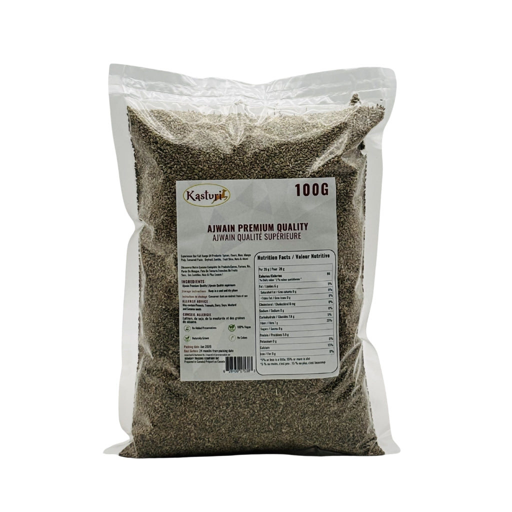 Kasturi Premium Ajwain – Pure Natural Carom Seeds