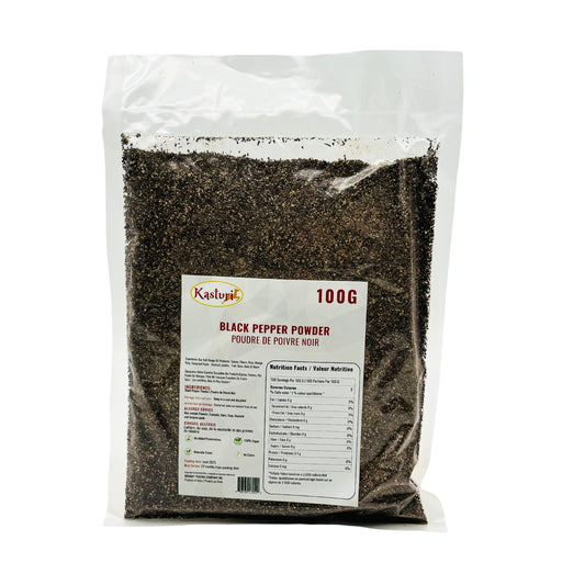 Kasturi Black Pepper Powder – Fine, Vegan, Non-GMO, Gluten-Free Spice for Cooking