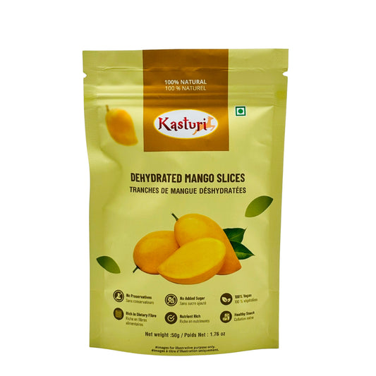 Kasturi 100% Natural Dried Mango Slices 50g