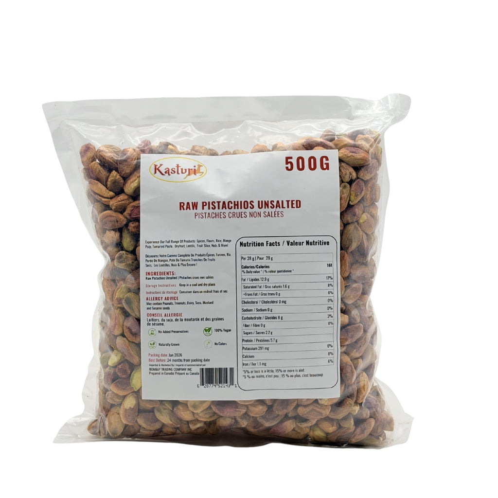 Kasturi Premium Raw Pistachio Kernels