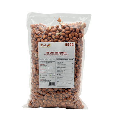 Kasturi Raw Red Skin Peanuts, Unsalted