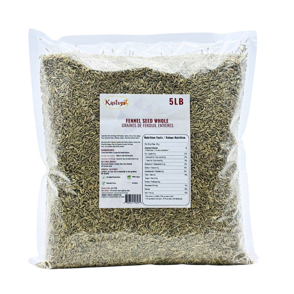 Kasturi Fennel Seeds 5lbs
