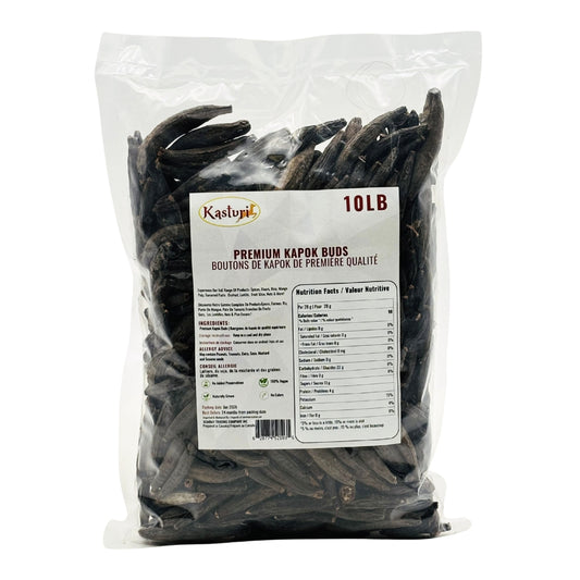 Kasturi Premium Kapok Buds – Aromatic Marathi Moggu, 10 Lb Bulk Pack