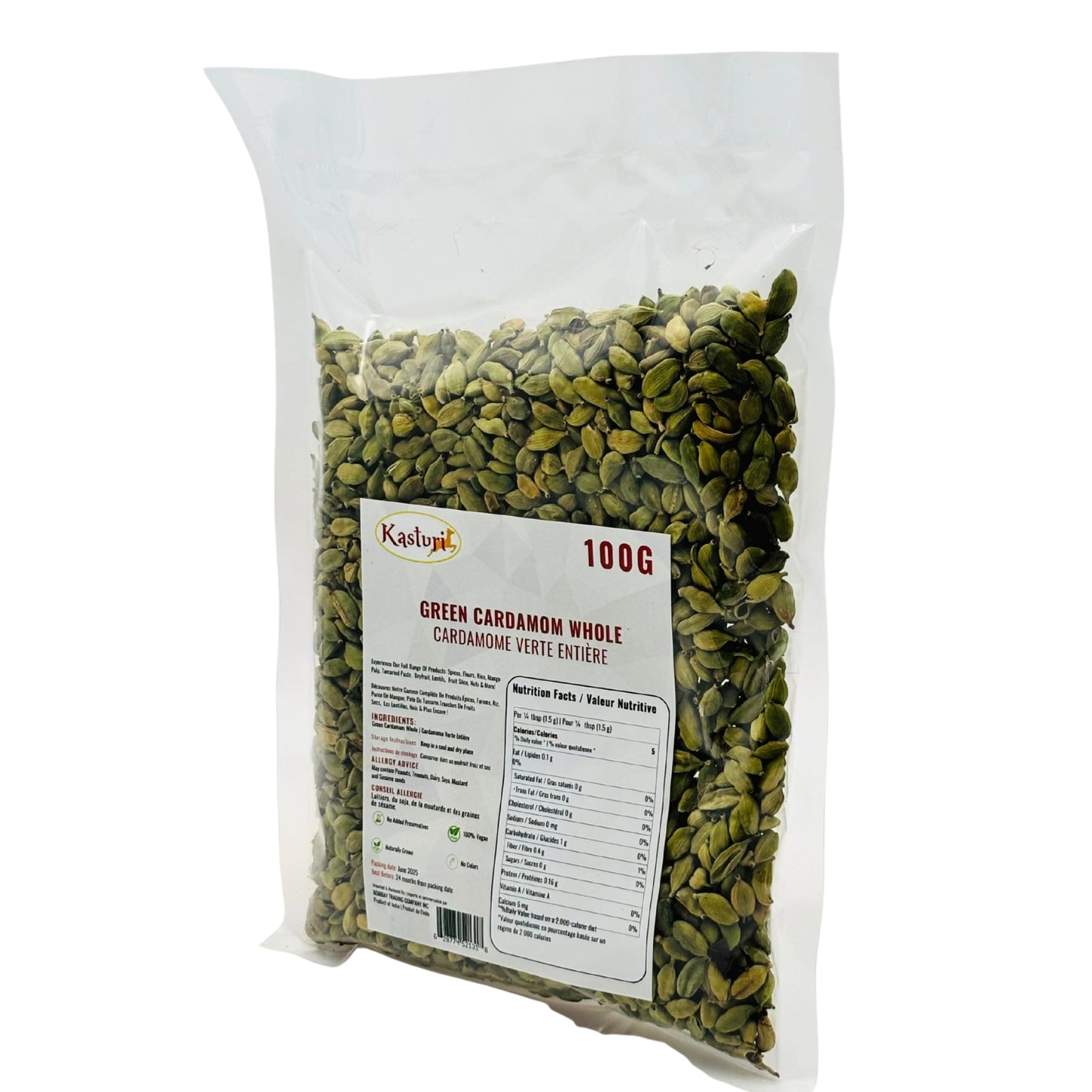 Kasturi Green Cardamom – Big Size