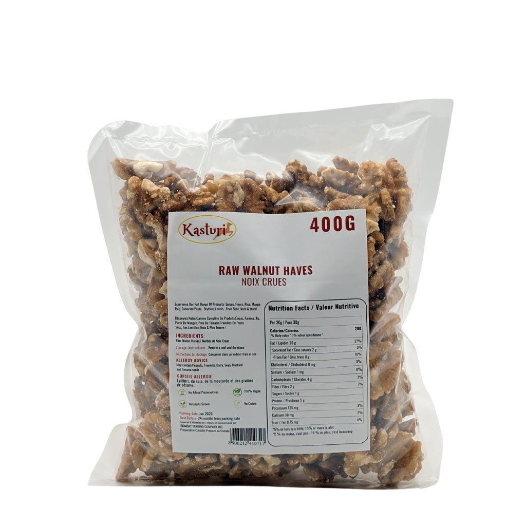 Kasturi Premium Raw Walnut Halves