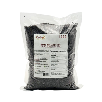 Kasturi Black Mustard Seeds – Fresh, Bold & Natural Whole Spice
