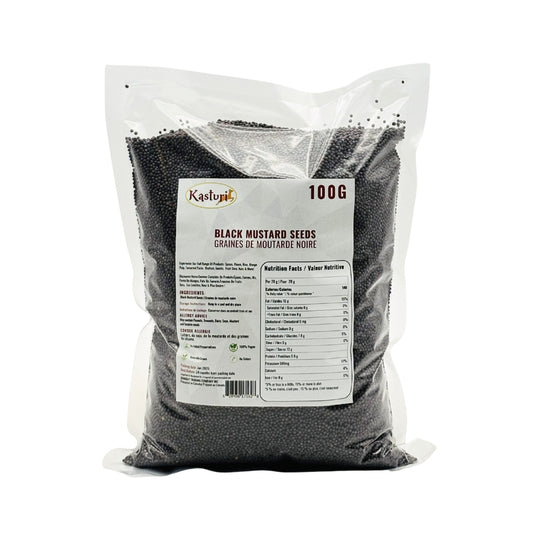Kasturi Black Mustard Seeds – Fresh, Bold & Natural Whole Spice