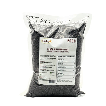 Kasturi Black Mustard Seeds – Fresh, Bold & Natural Whole Spice