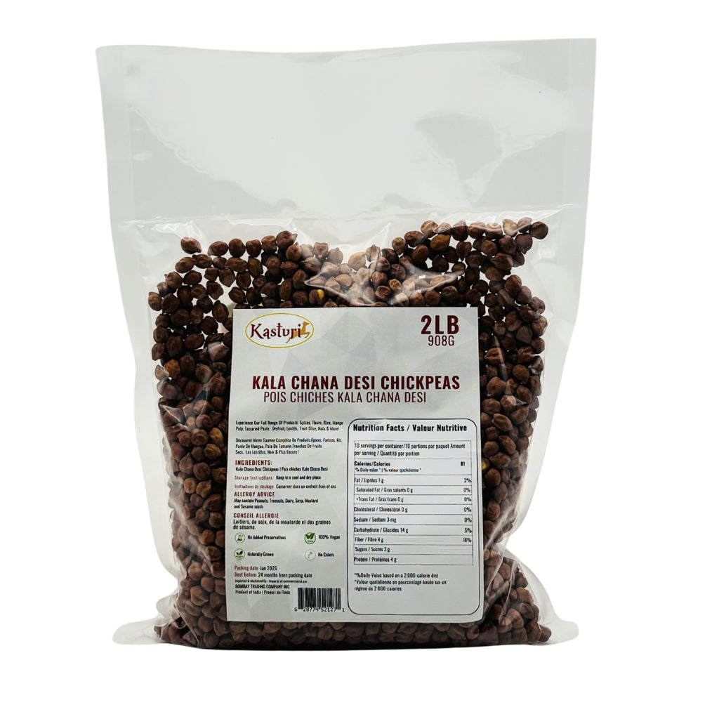Kasturi Kala Chana Whole Black Chickpeas