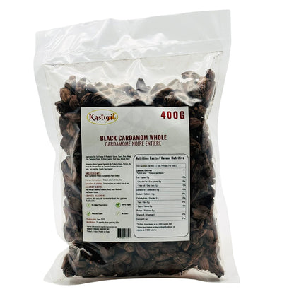 Kasturi Black Cardamom – Premium Whole Pods for Bold Flavor Cooking & Curries