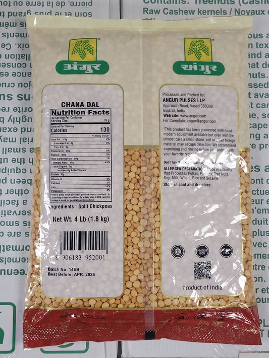 Angur Chana Dal - Premium Split Chickpeas for Nutritious Recipes