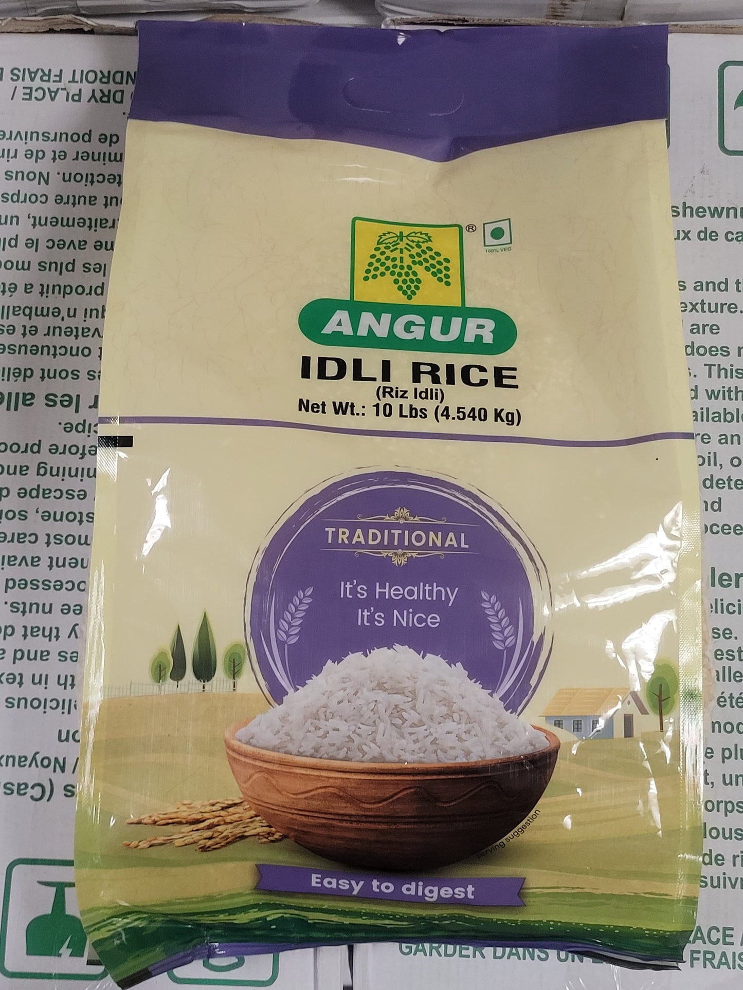Angur Idli Rice | Premium Quality Rice for Perfect Idlis & South Indian Delicacies