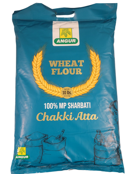 Angur Sharbati Wheat Flour - Premium Quality Whole Wheat Flour for Soft & Nutritious Rotis