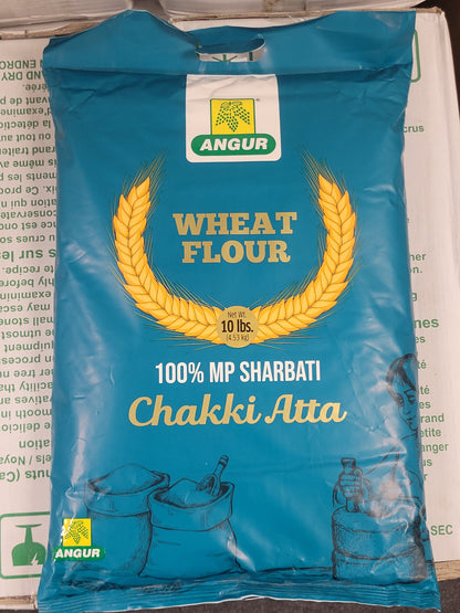Angur Sharbati Wheat Flour - Premium Quality Whole Wheat Flour for Soft & Nutritious Rotis