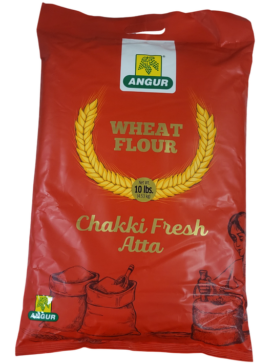 Angur Premium Wheat Flour - 100% Whole Wheat Atta for Everyday Use