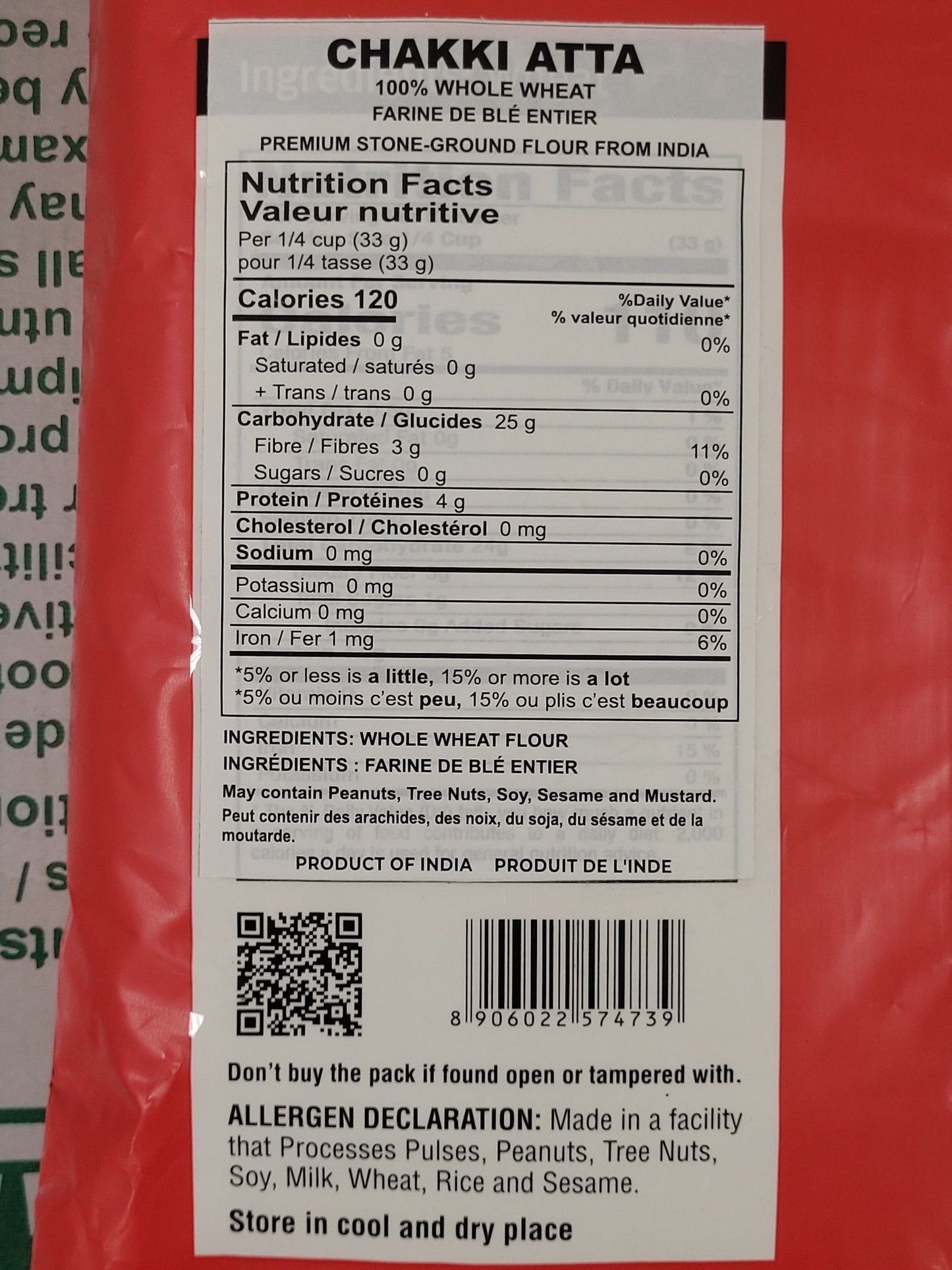 Angur Premium Wheat Flour - 100% Whole Wheat Atta for Everyday Use