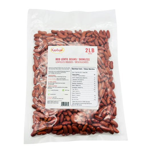 Kasturi Light Red Kidney Beans | Premium Non-GMO Rajma | Protein-Rich Vegan Legumes