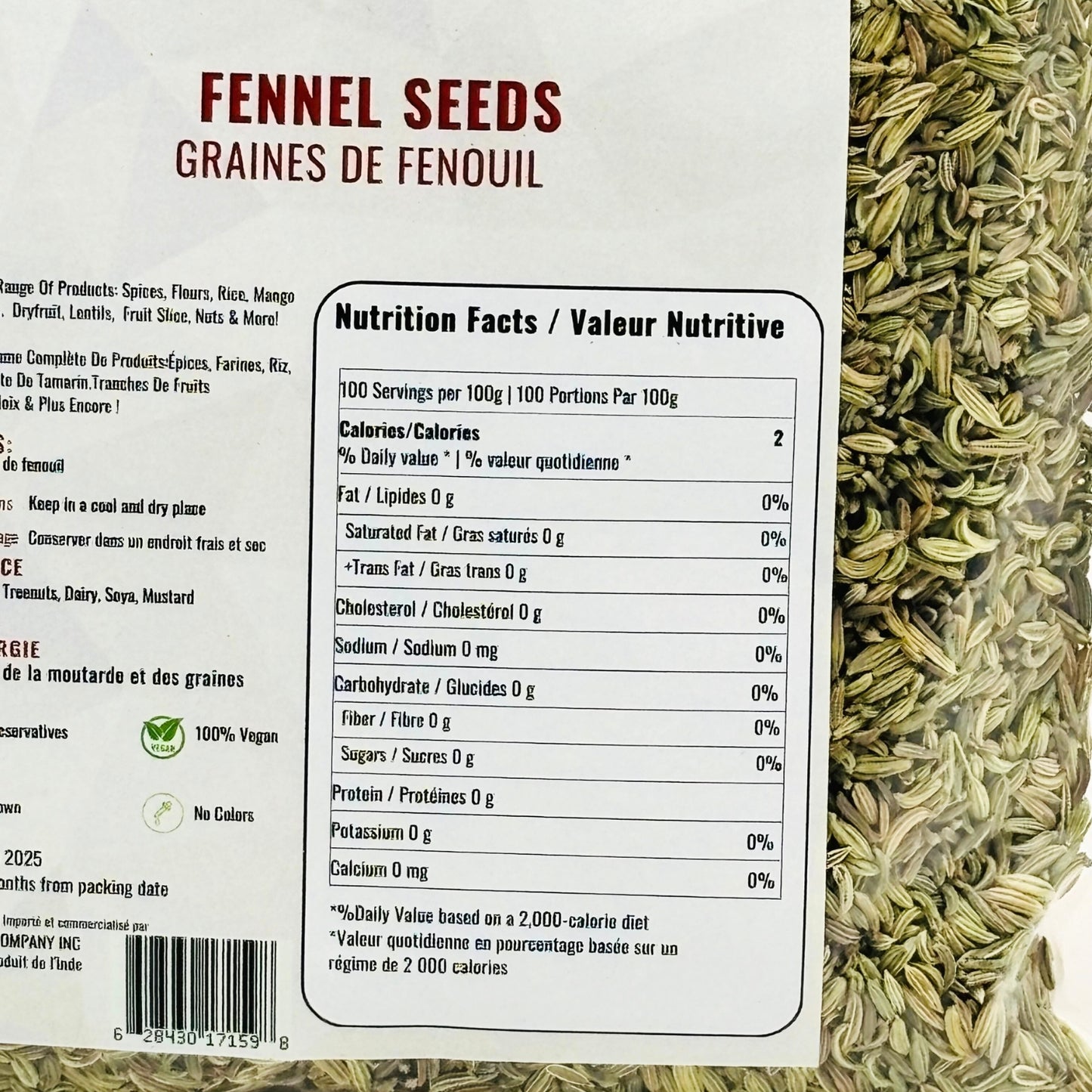 Kasturi Fennel Seeds – 100% Natural & Aromatic