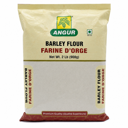 Angur Barley Flour (Jau Atta), Premium Finely Ground Whole Grain Flour