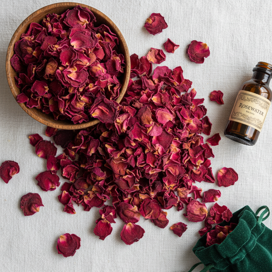 Kasturi Dried Rose Petals 400g