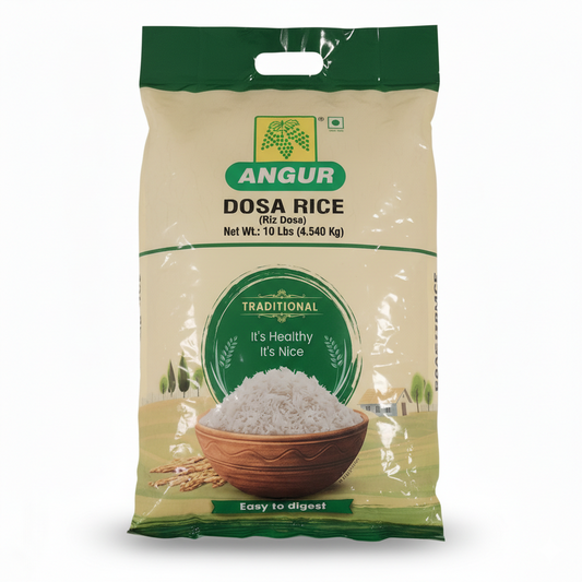 Angur Dosa Rice Premium Quality Rice, 10lbs /4.5kg
