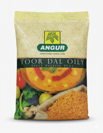 Angur Toor Dal Oily Split Pigeon Peas 4lb / 1.81kg
