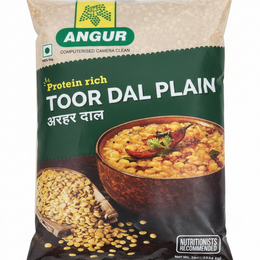 ANGUR Toor Dal Plain Split Pigeon Peas