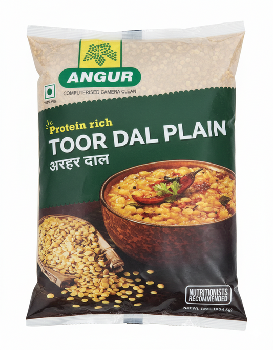 ANGUR Toor Dal Plain Split Pigeon Peas