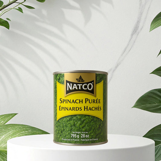 Spinach Puree 795g | Fresh, Ready-to-Use | Rich in Vitamins & Iron
